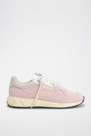 Baskets en cuir - Rose