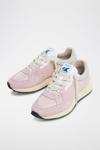 Baskets en cuir - Rose
