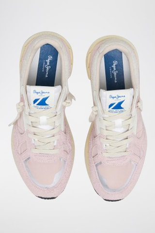 Baskets en cuir - Rose