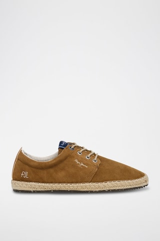 Espadrilles en nubuck - Marron