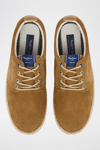 Espadrilles en nubuck - Marron