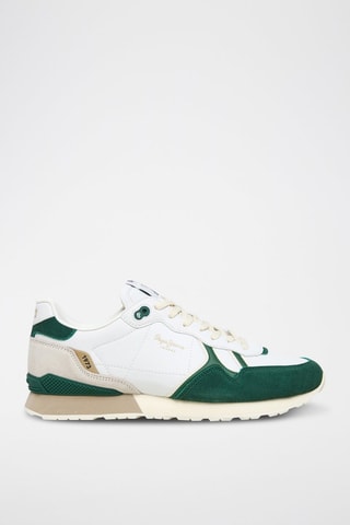 Baskets - Blanc et vert