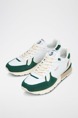 Baskets - Blanc et vert