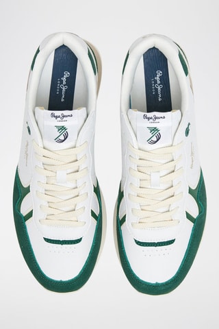Baskets - Blanc et vert