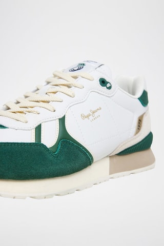 Baskets - Blanc et vert