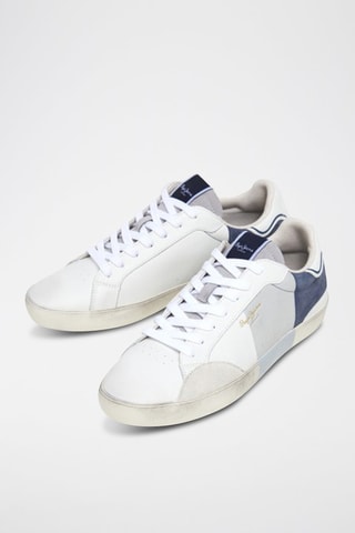 Baskets en cuir - Blanc