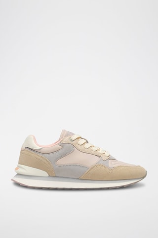 Baskets en cuir Antibes - Taupe