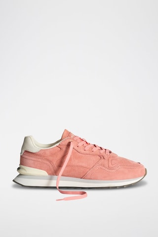 Baskets en nubuck Barahona - Rose
