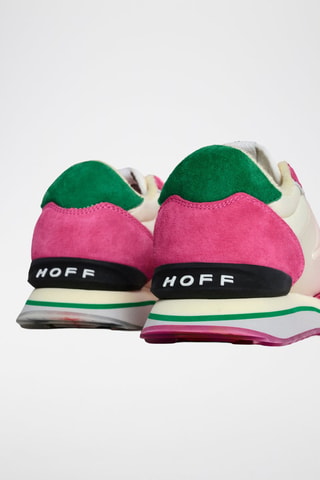 Baskets en cuir Flame - Fuchsia