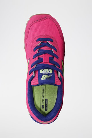 Baskets 515 - Fuchsia et bleu électrique