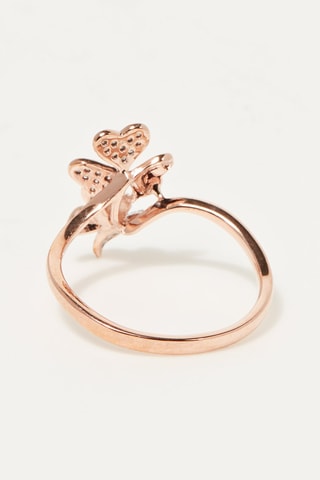Anillo Rhoea Oro rosa y diamantes
