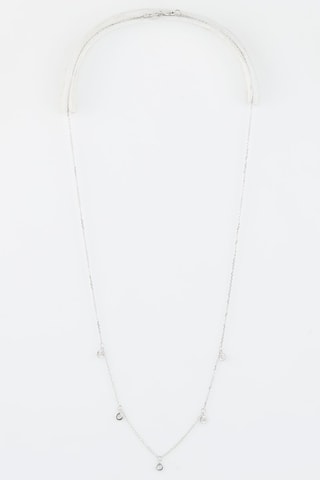 Collar Aurélia - Oro blanco y diamantes