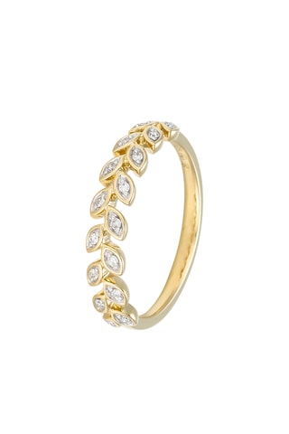 Anillo Calliope - Oro amarillo y diamantes