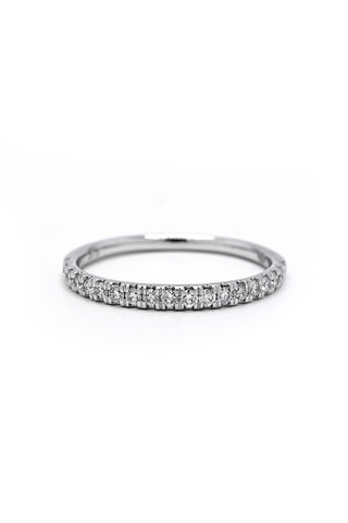 Anillo - Oro blanco y diamantes