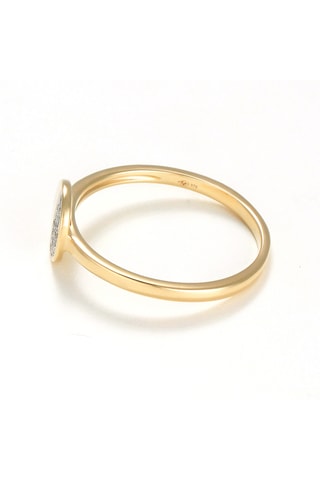 Anillo Gina - Oro amarillo y diamantes