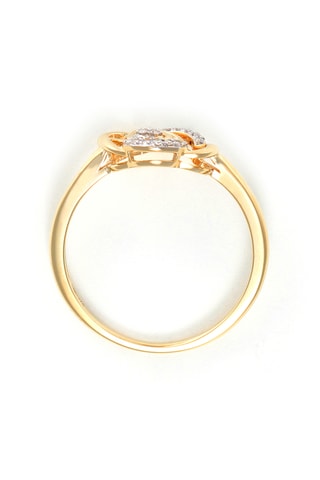 Anillo Zoë - Oro amarillo y diamantes