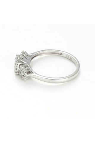 Anillo Éclat éternel - Oro blanco y diamantes
