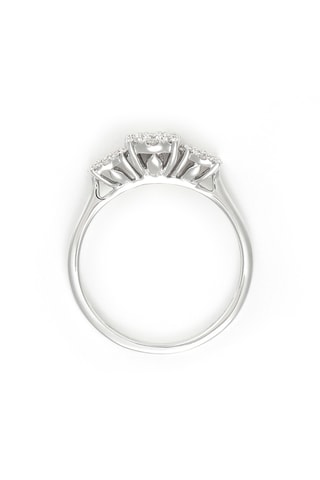 Anillo Éclat éternel - Oro blanco y diamantes