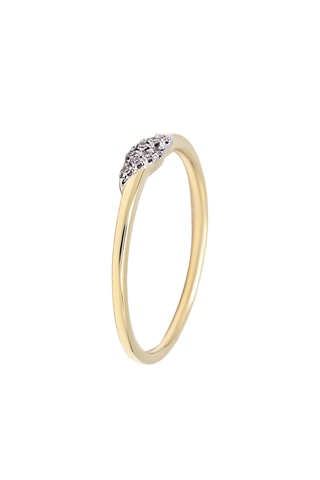 Anillo Gloire Précieuse - Oro amarillo y diamantes