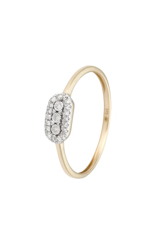 Anillo Alaïa - Oro amarillo y diamantes
