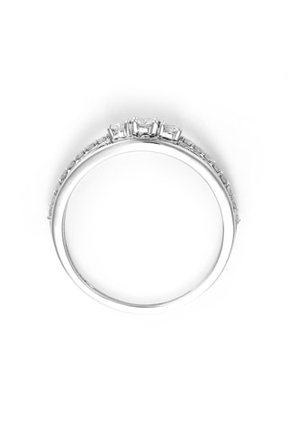 Anillo Alexie - Oro blanco y diamantes