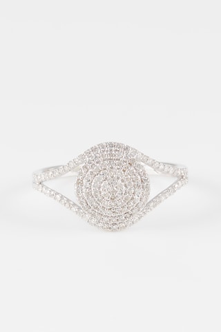 Anillo Rhodes - Oro blanco y diamantes