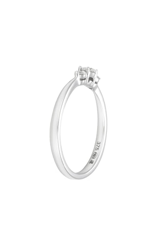 Anillo Douce Lueur - Oro blanco y diamantes