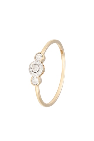 Anillo Douce Lueur - Oro amarillo y diamantes