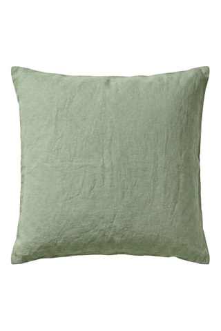 Funda de almohada de lino Limy - Almendra