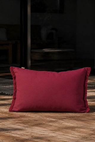 Funda de cojín Bimini - Frambuesa - 40 x 60 cm