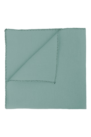 6 servilletas de lino Zilia - Azul ­- 40 x 40 cm