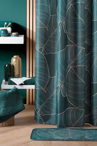 Rideau de douche Jade - Vert - 180 x 200 cm