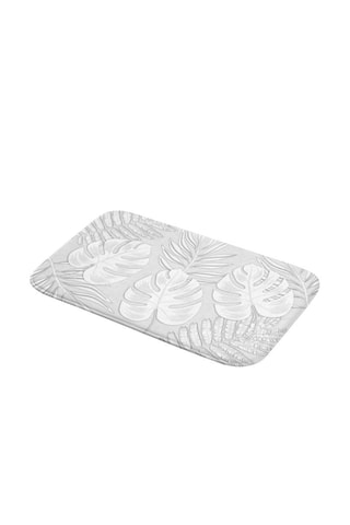 Tapis de bain Amber - Gris - 45 x 75 cm
