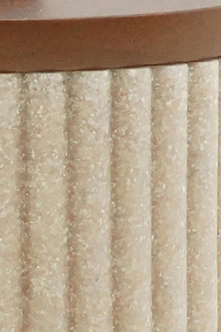 Pot à cotons Niagara - Beige et naturel