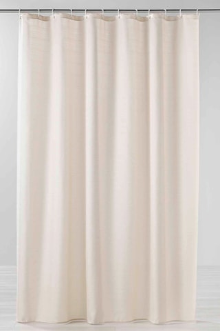 Rideau de douche Yaline Beige - 180 x 200 cm