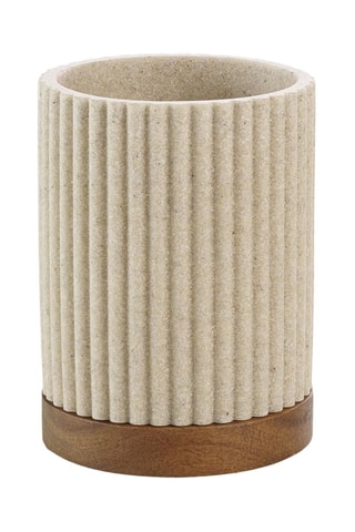 Gobelet Niagara - Beige et naturel