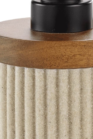 Distributeur de savon Niagara - Beige et naturel