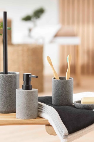 Distributeur de savon Granite - 7 x 16 cm