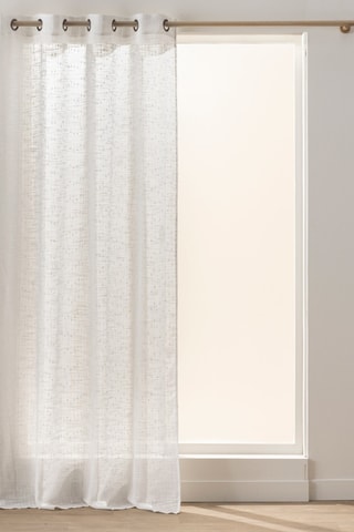 Rideau Nemo - Blanc - 140 x 260 cm