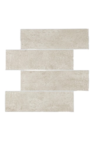 4 crédences adhésives Pierre - Beige