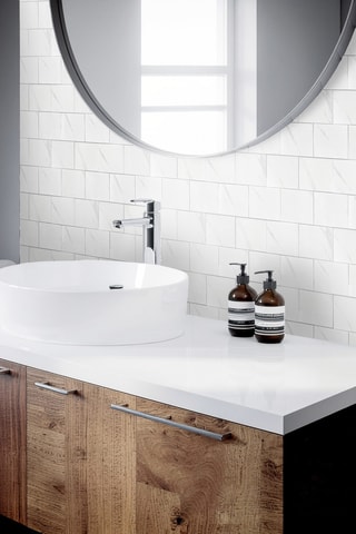 4 crédences adhésives Careo - Blanc