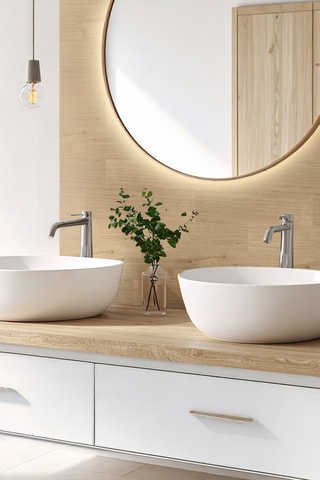 4 crédences adhésives Boiseo - Beige