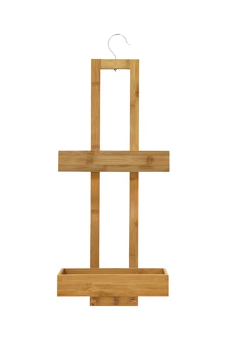 Serviteur de douche en bambou Hanoi - 67 x 26 x 13 cm