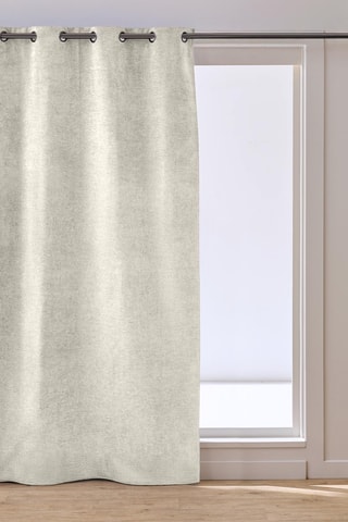 Rideau Velouris - Blanc - 135 x 260 cm