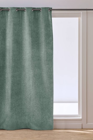Rideau Velouris - Vert - 135 x 260 cm