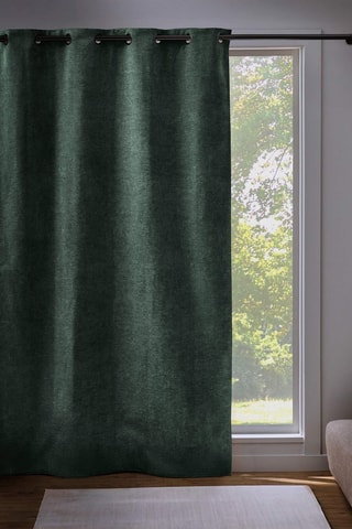 Rideau Velouris - Vert - 135 x 260 cm