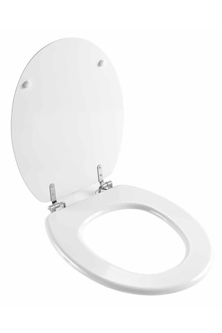 Abattant WC Aquamarbre - Blanc et doré