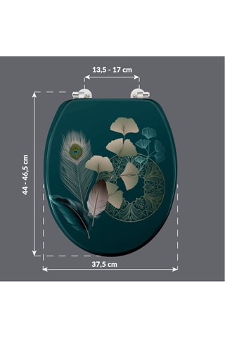 Abattant WC Ginkoblue - Vert