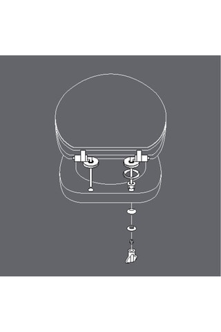 Abattant WC Havane - Blanc