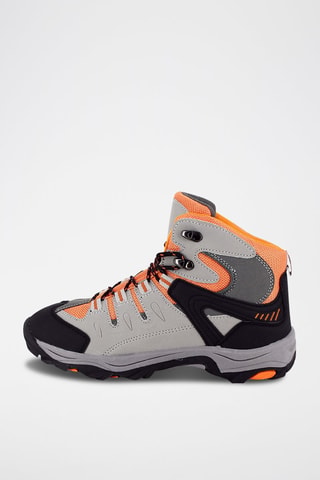 Botas de senderismo altas Climb - Naranja y gris